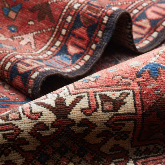 Salmon hue rug runner (Qarajeh)