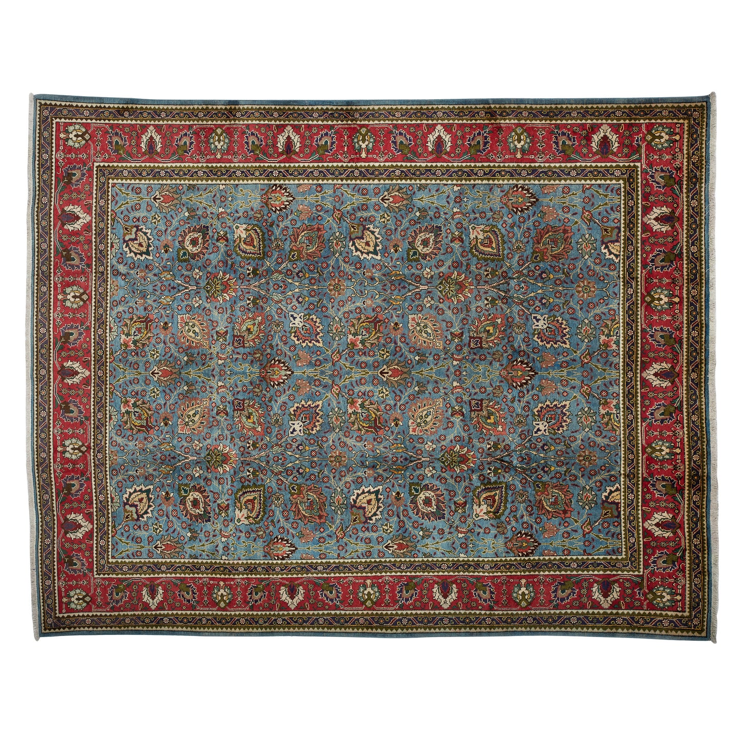 Tabriz Large Blue Rug