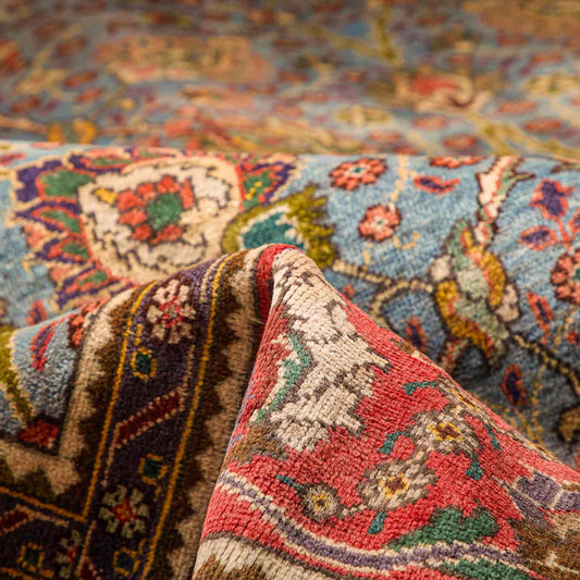 Tabriz Large Blue Rug
